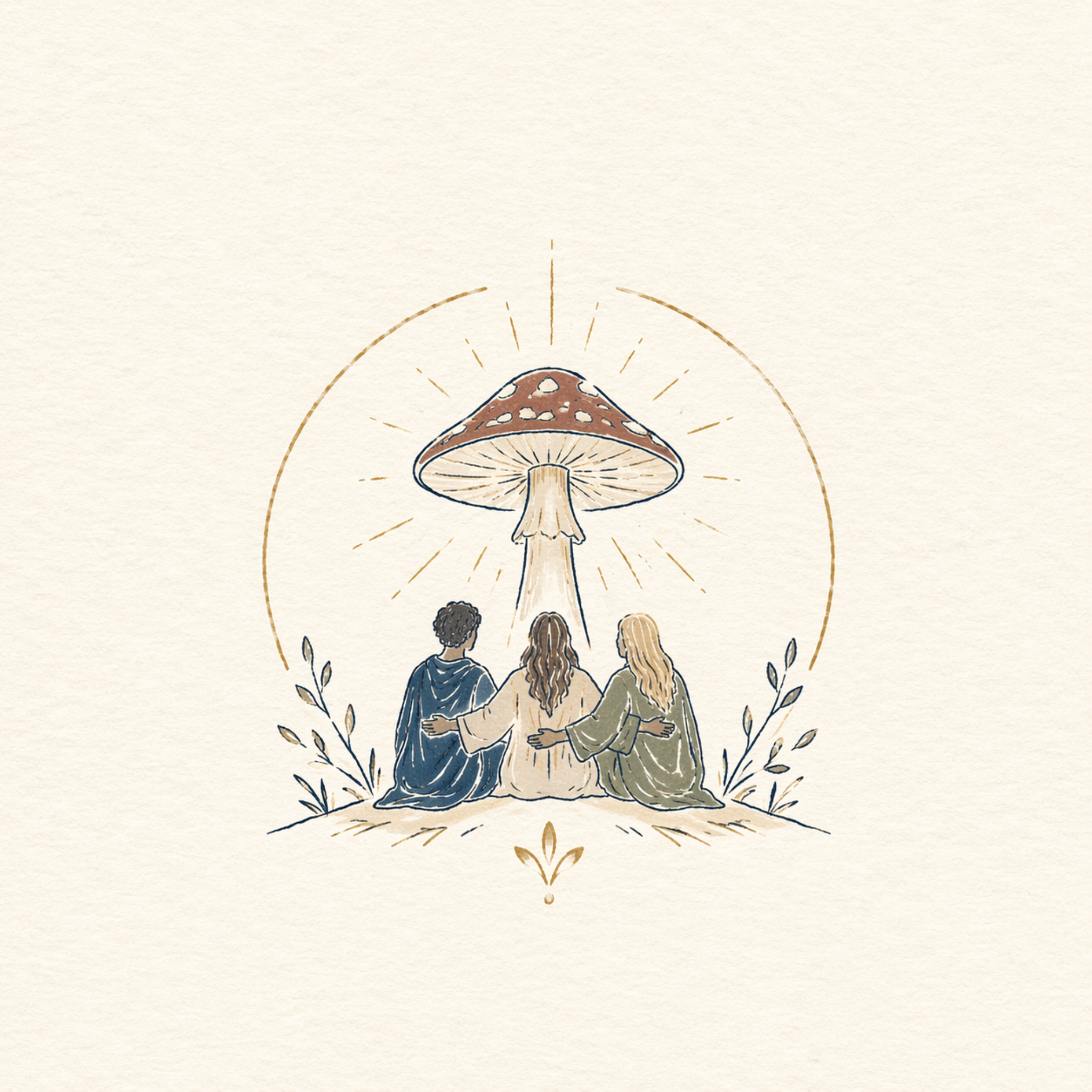 Quiet solidarity illustration